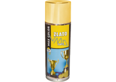 Max Color barva ve spreji, 2827 imitace zlato, 400 ml