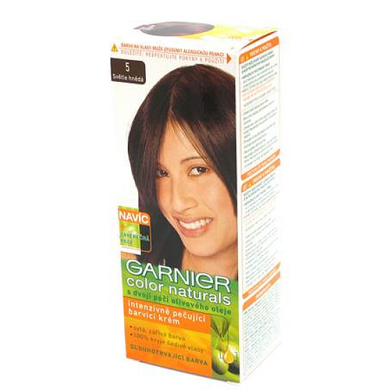 Garnier Color Naturals barva na vlasy 5 světlá hnědá