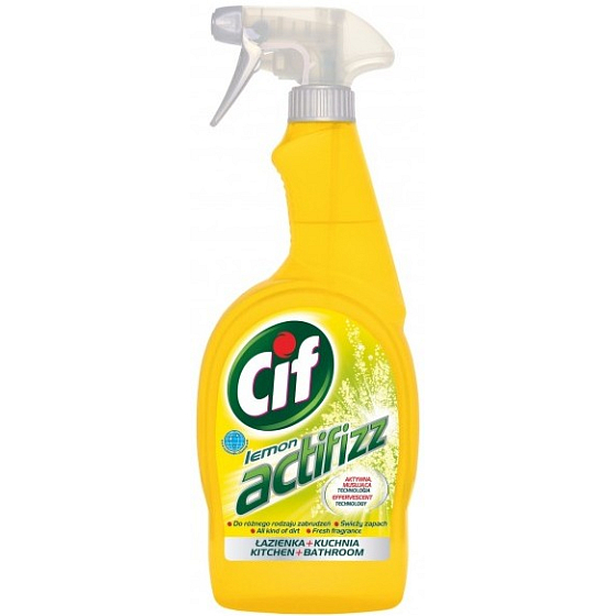 Cif Actifizz Citron kuchyň + koupelna sprej 750 ml