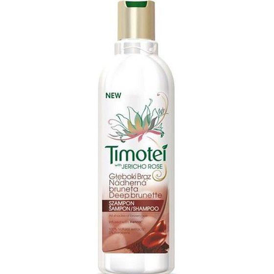 Timotei Nádherná bruneta šampon pro hnědé odstíny vlasů 400 ml