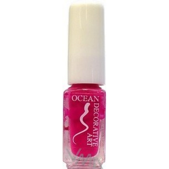 Ocean Decorative Art zdobící lak na nehty odstín 18 růžový 5 ml