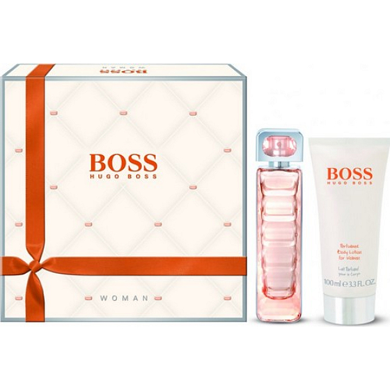 Hugo Boss Orange Woman toaletní voda 50 ml + tělové mléko 100 ml, dárková sada