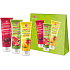 Dermacol Aroma Ritual Černá třešen sprchový gel 250 ml + Sladké mango 250 ml + Rebarbora a jahody 250 ml, kosmetická sada