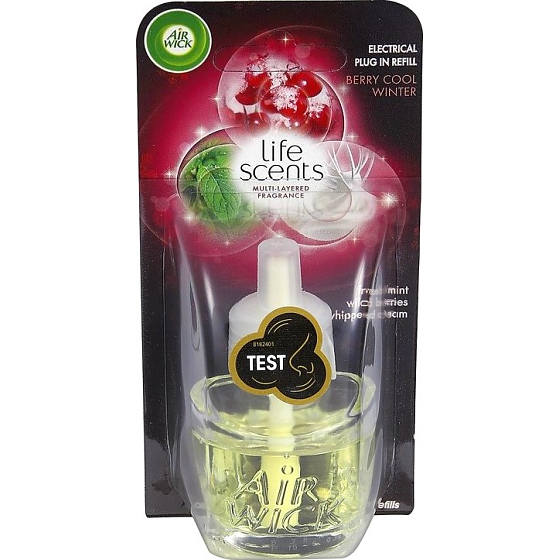 Air Wick Life Scents Zimní lesní plody elektrický osvěžovač náhradní náplň 19 ml