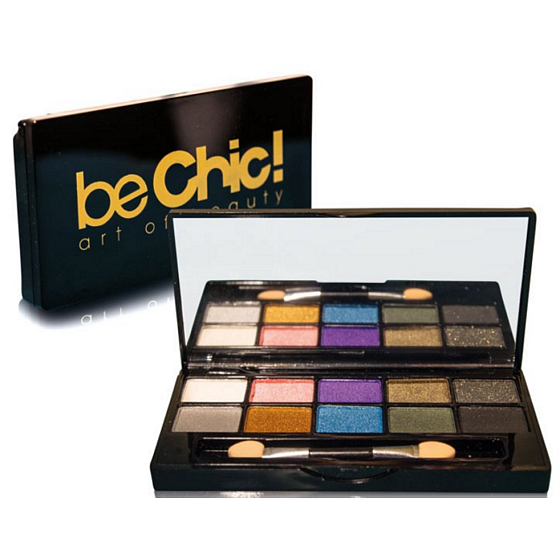 Be Chic! Color Smokey Eyes paleta 10 očních stínů