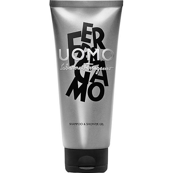 Salvatore Ferragamo Uomo 2v1 sprchový gel a šampon pro muže 200 ml