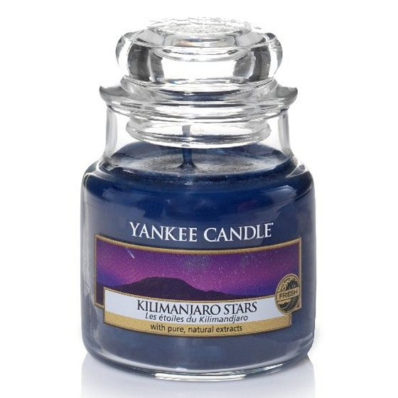 Yankee Candle Kilimanjaro Stars - Hvězdy nad Kilimandžárem vonná svíčka Classic malá sklo 104 g