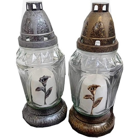 Rolchem Lampa skleněná 24 cm 32 hodin 70 g Z10 1 kus různé druhy