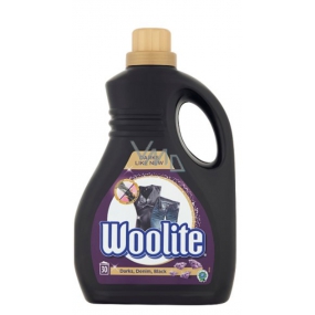 Woolite Dark Black & Denim prací gel džínovinu, tmavé, černé prádlo, oživuje barvy 30 dávek 1,8 l