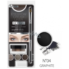Revers Eyebrown Cream Liner krémová linka na obočí grafitová 8 ml Revers Eyebrown Cream Liner krémová linka na obočí grafitová 8 ml