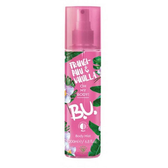 B.U. Frangipani & Vanilla Body Mist parfémovaný tělový sprej pro ženy 200 ml