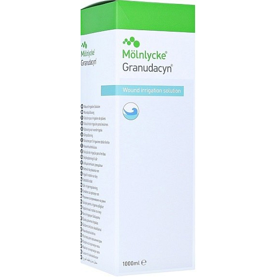 Granudacyn irigační roztok na rány 250 ml