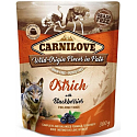Carnilove Dog Pouch Paté Pštros s ostružinami bezobilné kapsičky pro dospělé psy 300 g