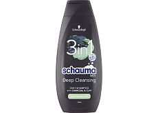 Schauma szampon Men 3w1 Węgiel & Glina, 400 ml