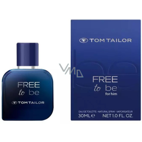 Tom Tailor Free to be for Him woda toaletowa dla mężczyzn 30 ml