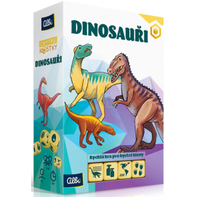 Albi Inteligentne kostki Dinosaurus wiedza-refleksyjna gra, wiek 8+