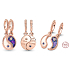 Charm Srebrna 925 Jin & Jang, dzielony wisiorek symbol