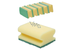 Clanax Alfa gąbka do naczyń kształtowana 90 x 65 x 41 mm 5 sztuk