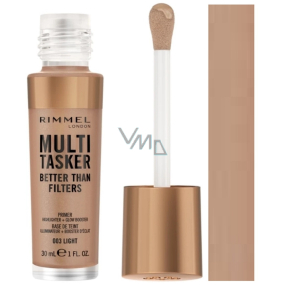 Rimmel London Multi-Tasker Better Than Filters 3w1 długotrwały podkład 003 Light 30 ml