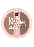 Essence pudr na brwi duo set 01 Light 1,8 g