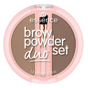 Essence pudr na brwi duo set 01 Light 1,8 g