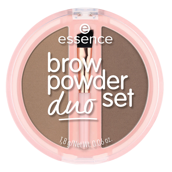 Essence pudr na brwi duo set 01 Light 1,8 g