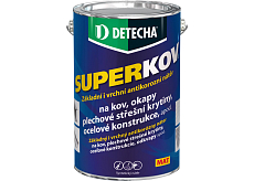 Detecha Superkov podkład i wierzchnia farba na metal, zielony mat, 5 kg