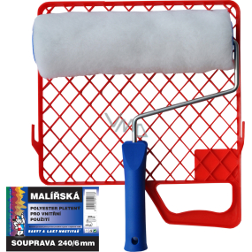 BARVY A LAKY HOSTIVAŘ Vestan komplet wałek malarski z uchwytem i siatką, 240 mm