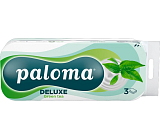 Paloma 3-warstwowy papier toaletowy Green Tea, 10 rolek