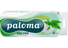 Paloma 3-warstwowy papier toaletowy Green Tea, 10 rolek