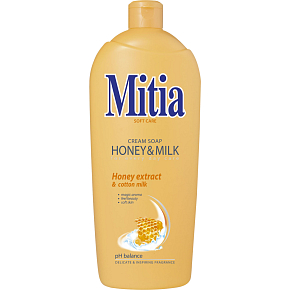 Mitia Honey & Milk płynne mydło, 1 l
