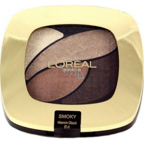 Loreal Paris Color Riche Les Ombres oční stíny E4 Marron Glacé 2,5 g Loreal Paris Color Riche Les Ombres oční stíny E4 Marron Glacé 2,5 g