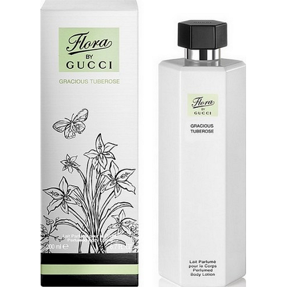 Gucci Flora by Gucci Gracious Tuberose tělové mléko pro ženy 200 ml