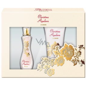 Christina Aguilera Woman parfémovaná voda 30 ml + sprchový gel 50 ml, dárková sada