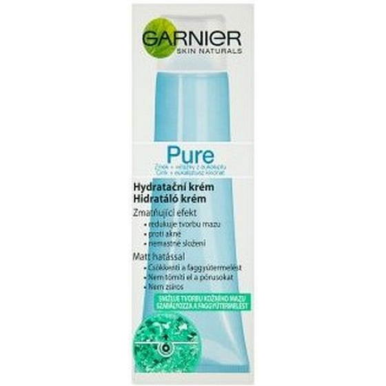 Garnier Skin Naturals Pure hydratační krém s jílem a zinkem 75 ml