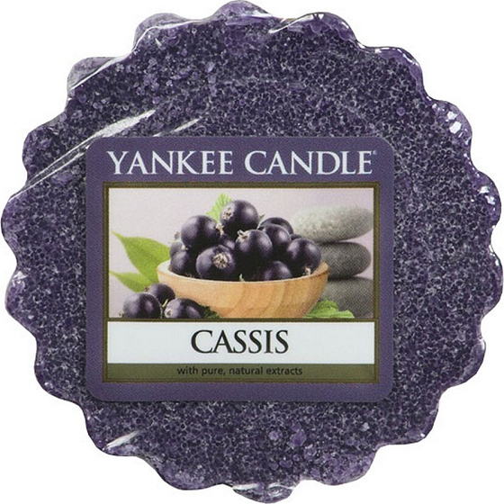 Yankee Candle Cassis - Černý rybíz vonný vosk do aromalampy 22 g