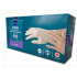 Metro Professional Rukavice jednorázové, Latex pudrované bílé, velikost M, box 100 kusů
