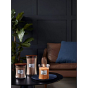 WoodWick Cashmere - Kašmír vonná svíčka s dřevěným knotem a víčkem sklo střední 275 g