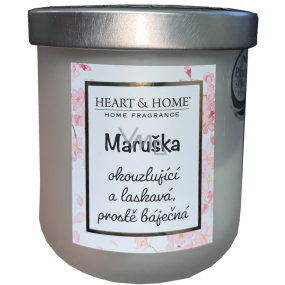 Heart & Home Świeża pościel z sojowym zapachem o nazwie Marysia 110 g