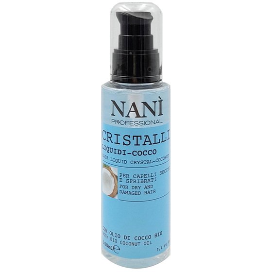 Naní Professional Milano Kokos płynne kryształy do suchych i łamliwych włosów 100 ml