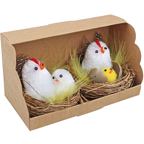 Kurczak z jajkiem w gnieździe 5,5 cm