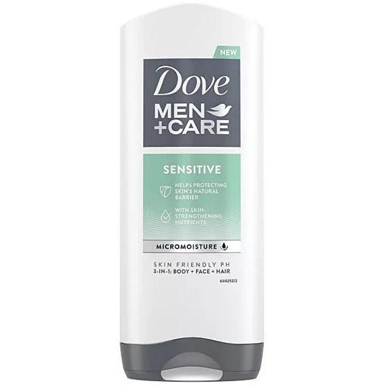 Dove Men + Care Sensitive żel pod prysznic dla wrażliwej skóry mężczyzn 250 ml
