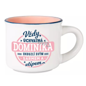 Albi Espresso kubek Dominika - Zawsze chętna, oczaruje swoim urokiem i humorem 45 ml