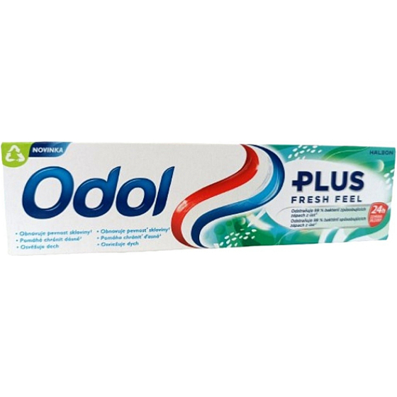 Odol Plus Fresh Feel pasta do zębów z fluorem 75 ml