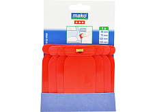 Mako japońskie szpatułki, PVC, 4 szt.