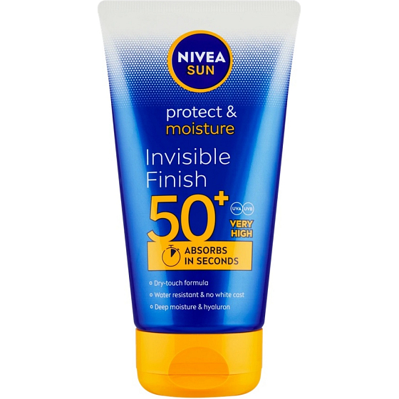 Nivea Sun Protect & Moisture mleczko do opalania OF50+, 150 ml