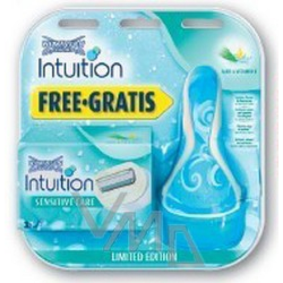Wilkinson Intuition Sensitive Care stojek a náhrady pro ženy 4 kusy