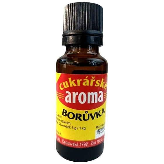 Aroma Jagoda Smak alkoholowy do wypieków, napojów, lodów i wyrobów cukierniczych 20 ml
