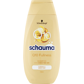 Schauma Q10 Fullness szampon do cienkich i osłabionych włosów, 250 ml Schauma Q10 Fullness szampon do cienkich i osłabionych włosów, 250 ml