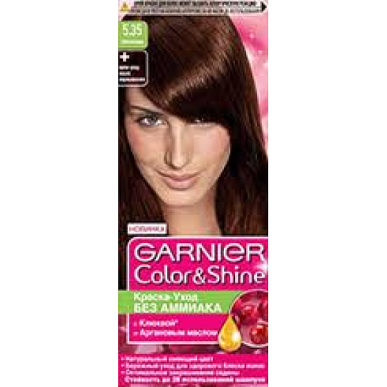 Garnier Color & Shine barva na vlasy 5.35 čokoládová